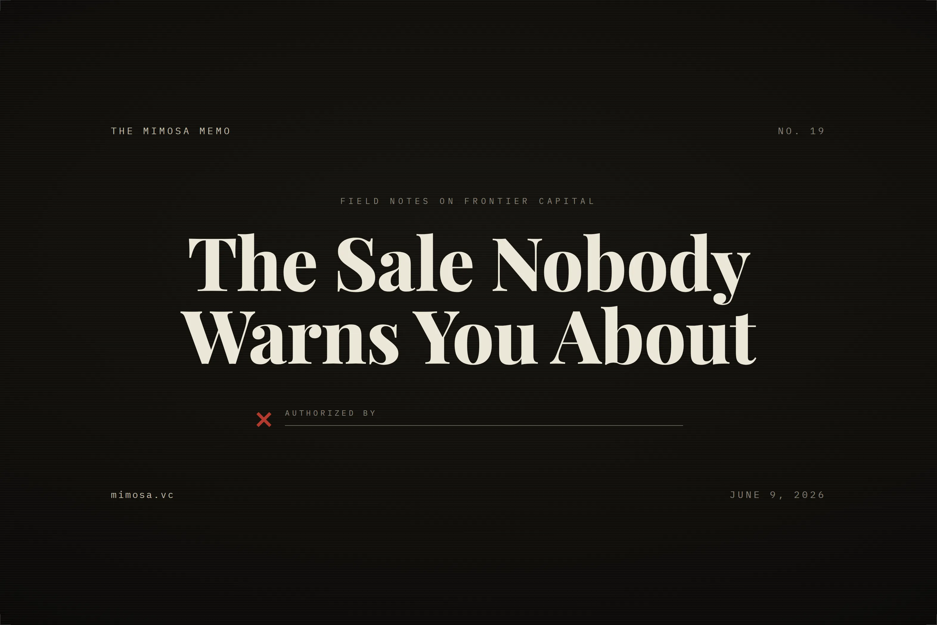 The Sale Nobody Warns You About