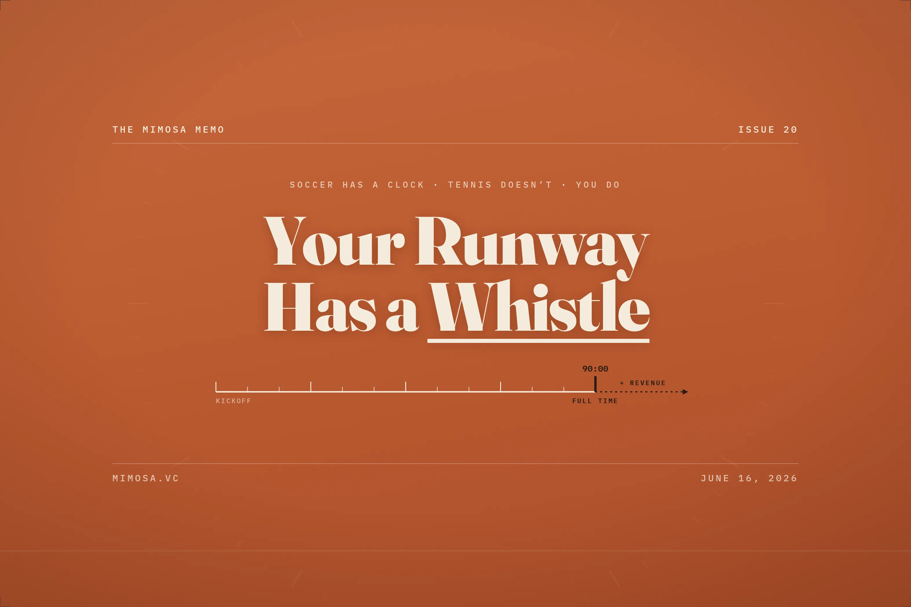 Your Runway Has a Whistle