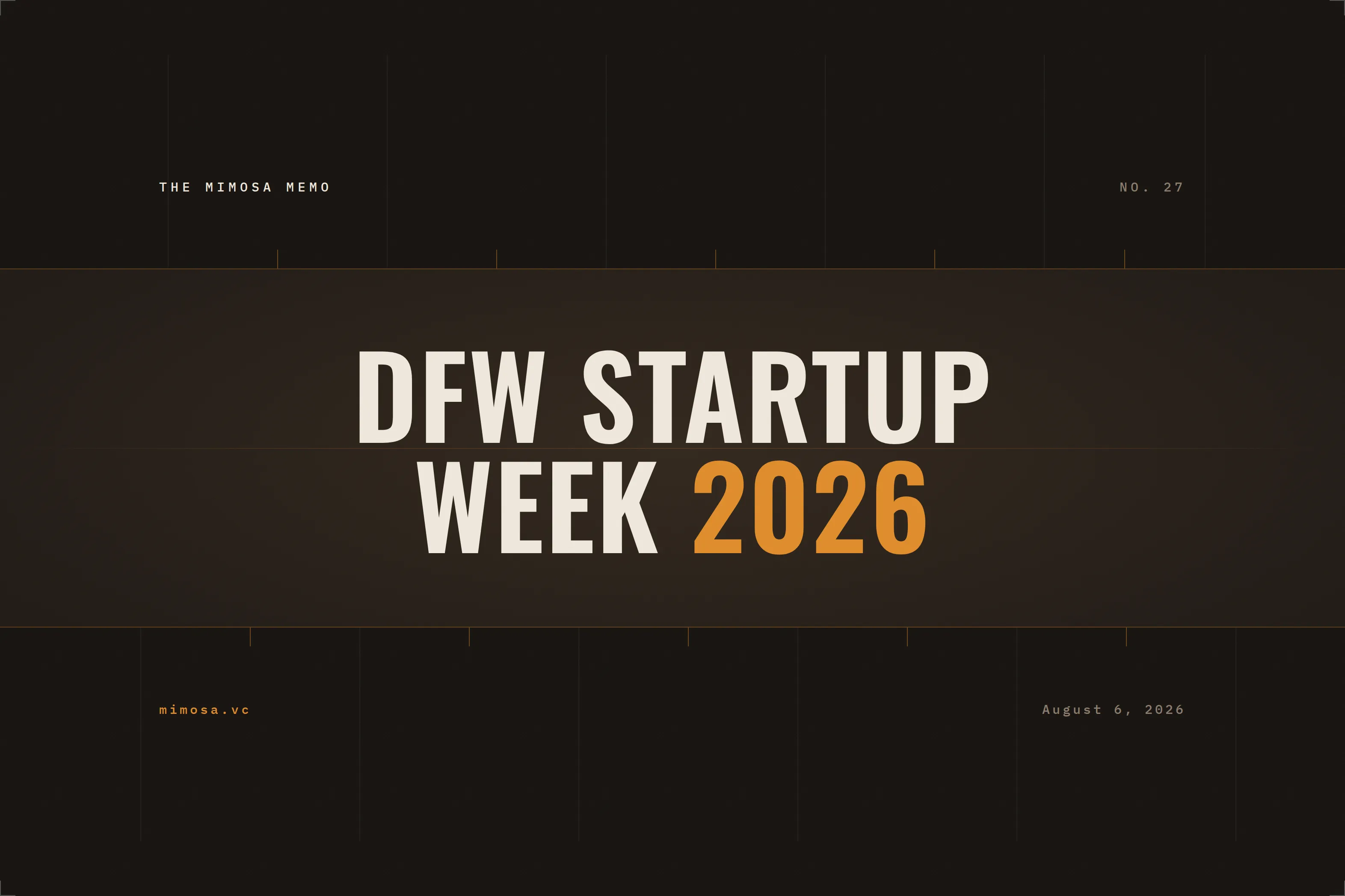 DFW Startup Week 2026